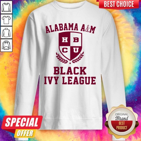 Alabama A And M HBCU Black Ivy League Halloween Sweatshirt