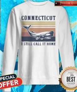 Connecticut I Still Call It Home Vintage Retro Sweatshirt