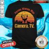 Donald Trump Person Man Woman Camera Tv Vintage Retro Shirt