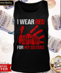 I Wear Red For My Sister Tank Top