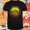 Official Cannabis I Hate People Vintage Halloween Shirt