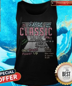 Official I Love Eating Classic Get Down Power Up Tank Top
