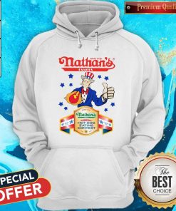 Since 1916 Nathan’s Famous Hot Dog Eating Contest Stars Hoodie