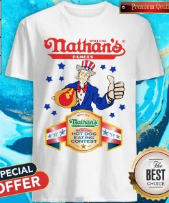 Since 1916 Nathan’s Famous Hot Dog Eating Contest Stars Shirt