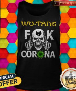 Skull Wu-Tang Fuck Coronavirus Halloween Tank Top