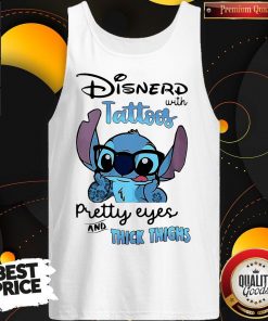 Stitch Disnerd With Tattoos Pretty Eyes And Thick Thighs Tank Top