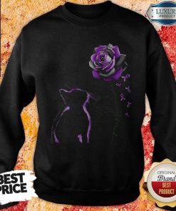 Top Cat Paws For A Cure Sweatshirt