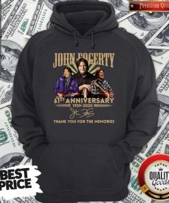 Anniversary 1959 2020 Thank You For The Memories Signature Hoodie