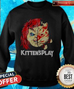 Nice Chucky Kittens Play Sweatshirt