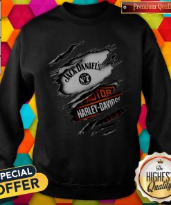 Nice Jack Daniel’s Harley Davidson Sweashirt