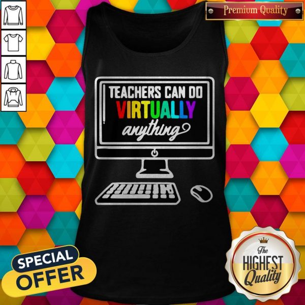 Personal Computer Teachers Can Do Virtually Anything LGBT Tank Top