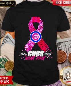 Real Chicago Cubs Fans Wear Pink Shirt