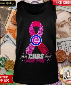 Real Chicago Cubs Fans Wear Pink Tank Top