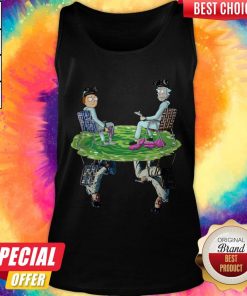 Rick And Morty Water Mirror Reflection Breaking Bad Tank Top