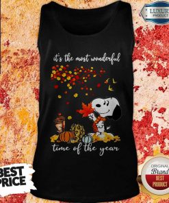 Snoopy It’s The Most Wonderful Time Of The Year Halloween Tank Top