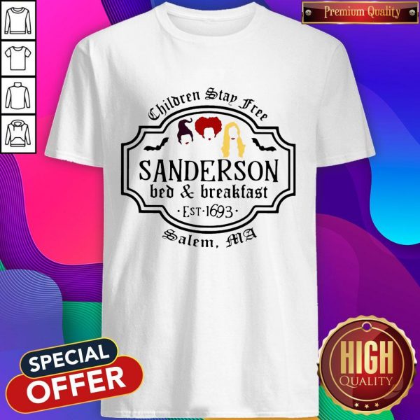 Stay Free Sanderson And Breakfast East 1693 Salem Shirt