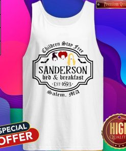 Stay Free Sanderson And Breakfast East 1693 SalemStay Free Sanderson And Breakfast East 1693 Salem Tank Top Tank Top