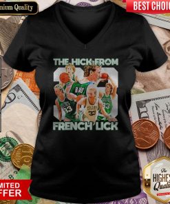 33 Larry Bird Boston Celtics The Hick From French Lick V-neck