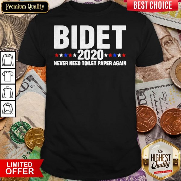 Bdiet 2020 Adult Joe Biden Toilet Paper Crises Humor Fun Gift Shirt