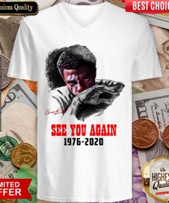 Black Panther Chadwick Boseman See You Again 1976 2020 V-neck