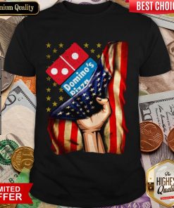 Domino'S Pizza American Flag T-Shirt