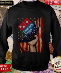Domino'S Pizza American Flag Sweatshirt