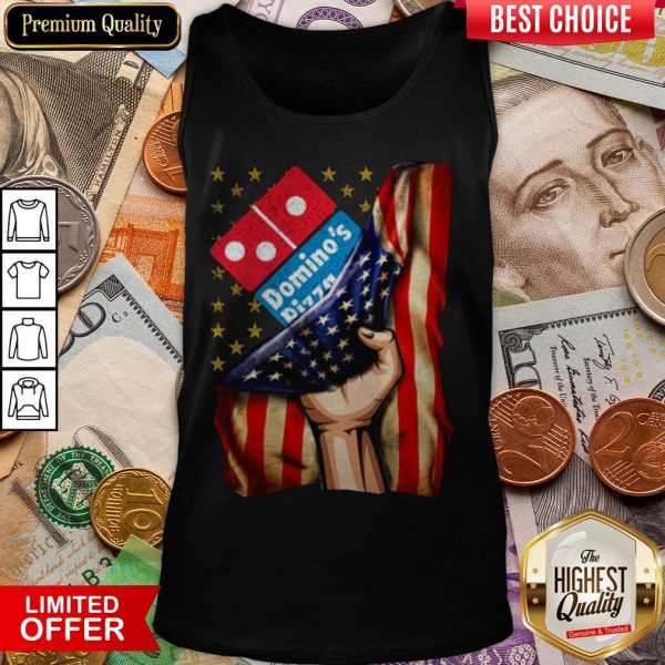 Domino'S Pizza American Flag Tank Top