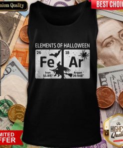 Elements Of Halloween Fear Iron Argon Tank Top