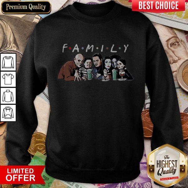 Emily Addams Family Friends Tv Show Halloween Sweatshirt