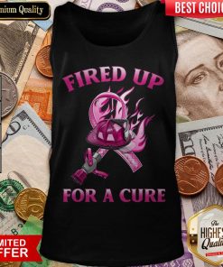 Fired Up For A Cure Tank Top