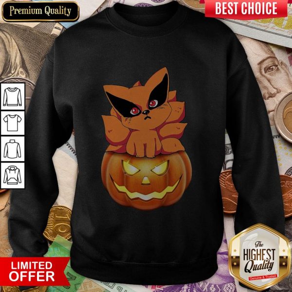 Fox N Pumpkin Halloween Sweatshirt