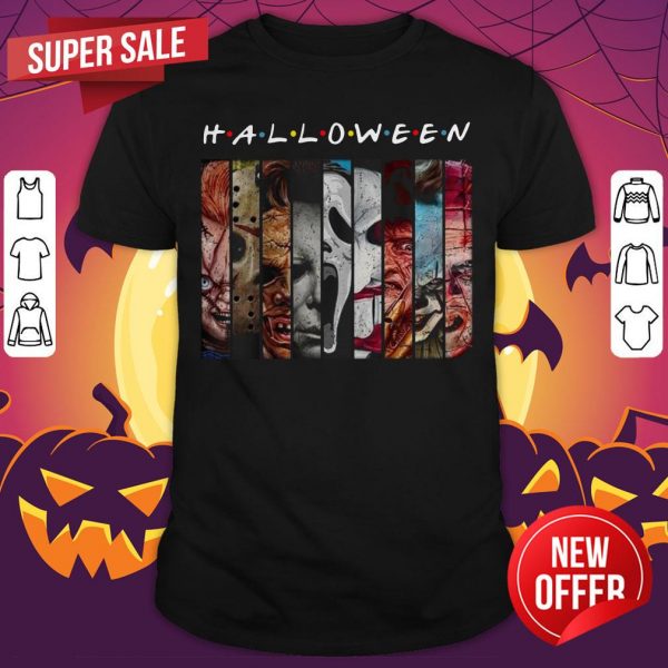Friends TV Show Horror Characters Movies Halloween 2020 Shirt