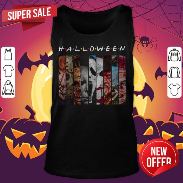 Friends TV Show Horror Characters Movies Halloween 2020 Tank Top