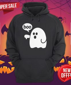 Ghost Of Disapproval Boo Halloween Day Hoodie