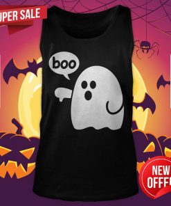 Ghost Of Disapproval Boo Halloween Day Tank Top