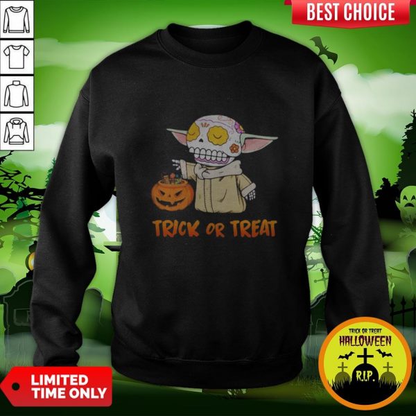Halloween Sugar Skill Trick Or Treat Pumpkins Sweatshirt