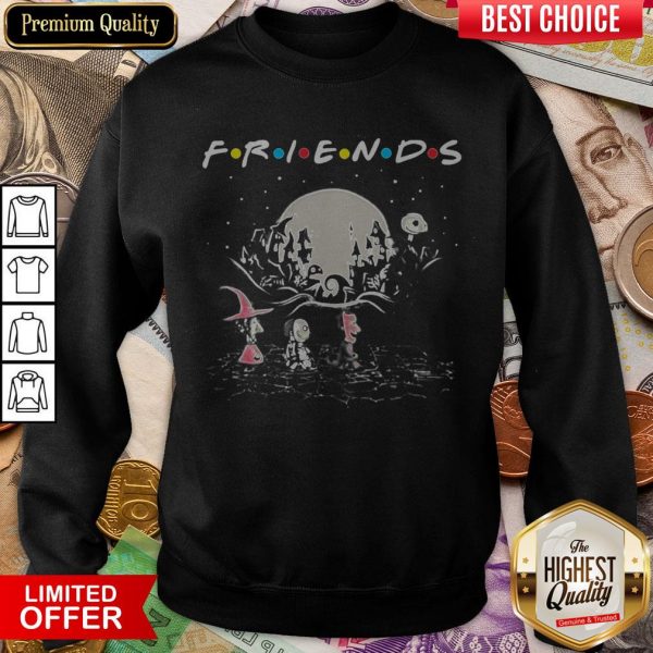 HalloweenJack Skellington And Friends Crossing Road Sweatshirt