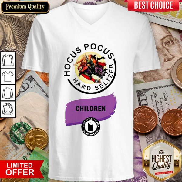 Hocus Pocus Hard Seltzer Children Come Little Children V-neck