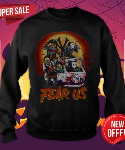 Horror Character Fear Us Halloween Sweatshirt