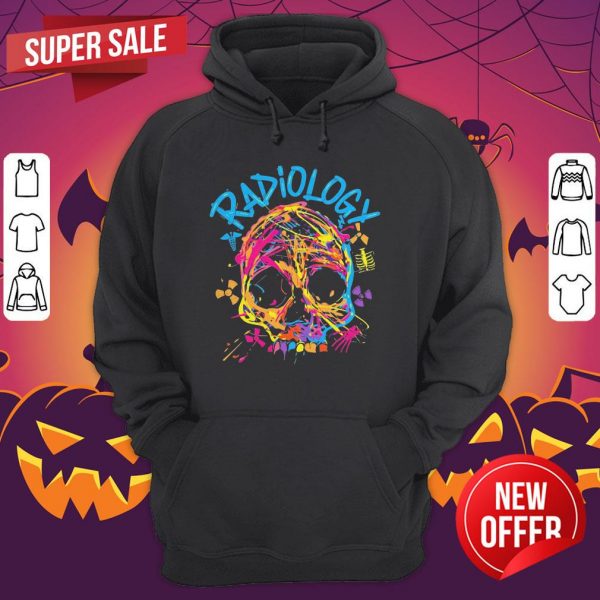 Hot Skull Radiology Nurse Hoodie