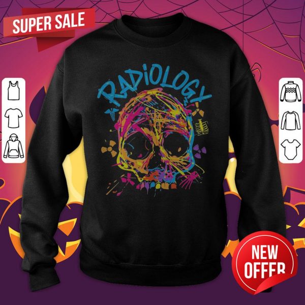 Hot Skull Radiology Nurse Sweatshirt