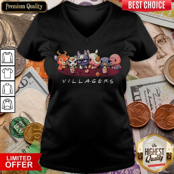 Hot Villagers Animal Crossing V-neck