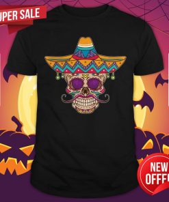 Mexican Day Of The Dead Dia De Los Muertos Sugar Skull Shirt