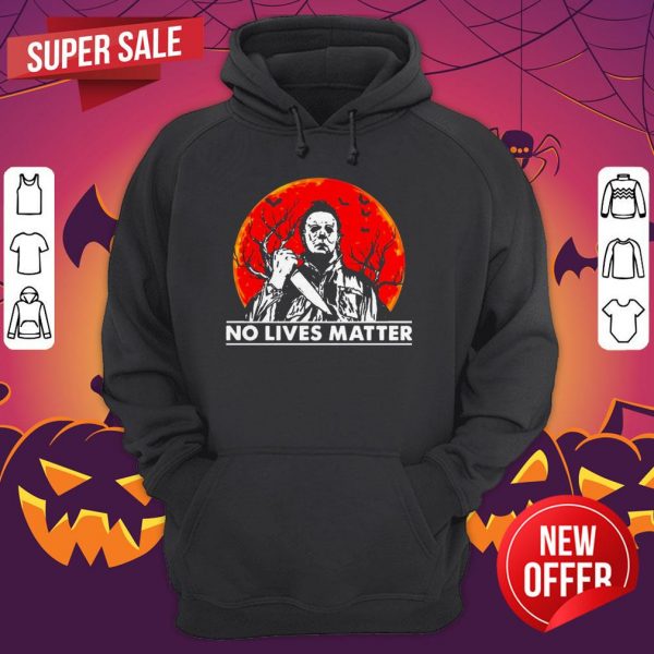 Michael Myers Nolives Matter Moon Halloween Hoodie