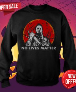 Michael Myers Nolives Matter Moon Halloween Sweatshirt