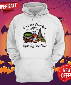 Michelob Ultra Bottle This Witch Needs Beer Before Any Hocus Pocus Halloween Hoodie