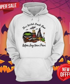 Modelo Negra Bottle This Witch Needs Beer Before Any Hocus Pocus Halloween Hoodie