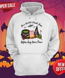 Natural Light Strawberry Lemonade Can This Witch Needs Beer Before Any Hocus Pocus Halloween Hoodie