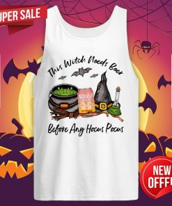 Natural Light Strawberry Lemonade Can This Witch Needs Beer Before Any Hocus Pocus Halloween Tank Top