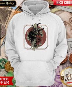 Official Bat Witch Sunset Halloween Hoodie